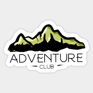 Adventure Club - mountain edition Sticker